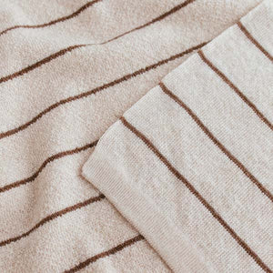 Hvid Blanket Harry - Cream / Mocha