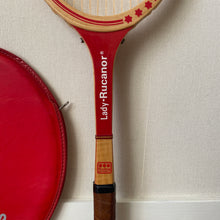 Vintage Rucanor - Wooden Tennis Racket with Sleeve