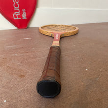 Vintage Rucanor - Wooden Tennis Racket with Sleeve