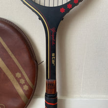 Vintage Rucanor - Wooden Tennis Racket with Sleeve