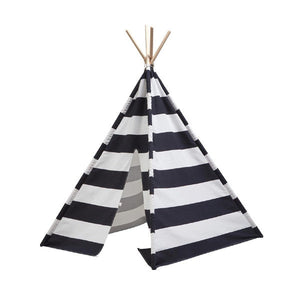 Kid's Concept Tipi Playtent - Black and White