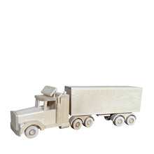 Wooden Truck With Trailer