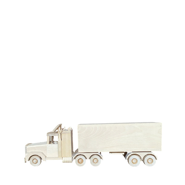 Wooden Truck With Trailer