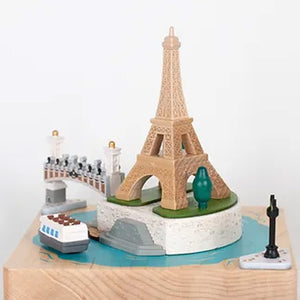 Wooderful Life Wooden Music Box - Eiffel Tower Paris