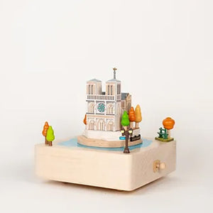 Wooderful Life Wooden Music Box - Notre Dame de Paris