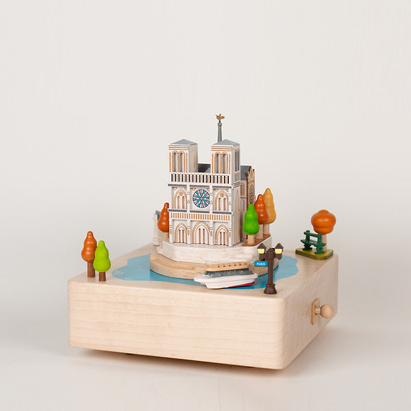 Wooderful Life Wooden Music Box - Notre Dame de Paris