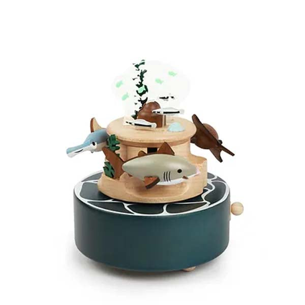 Wooderful Life Wooden Music Box - Deep Sea Roaming