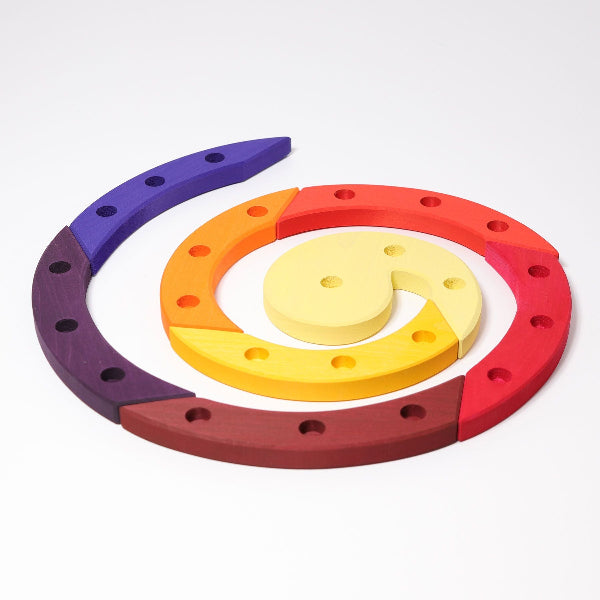 Grimm's Birthday Spiral Red Purple