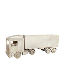 Wooden Truck With Trailer