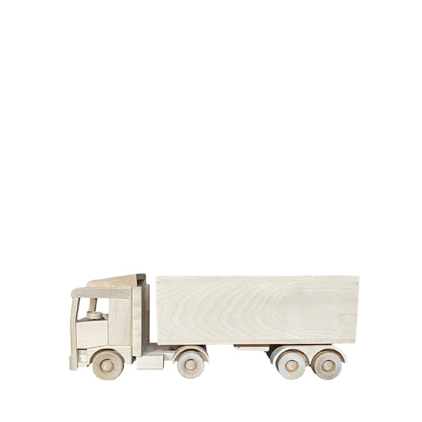 Wooden Truck With Trailer