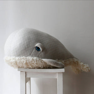 BigStuffed Albino Bubble Whale - Big