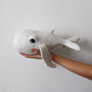 BigStuffed Albino Whale - Mini