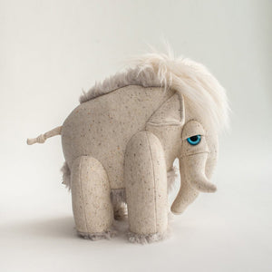 BigStuffed Albino Mammoth - Small