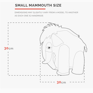 BigStuffed Albino Mammoth - Small