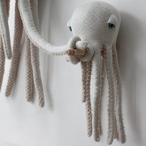 BigStuffed Albino Octopus - Small