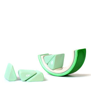 Bumbu Toys Arch Stacker - Lime