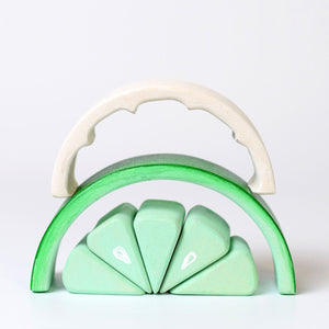 Bumbu Toys Arch Stacker - Lime