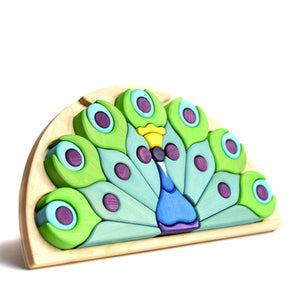 Bumbu Toys Peacock Puzzle