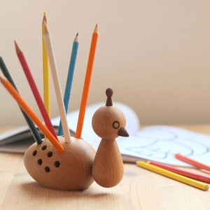 Elements Optimal Peacock Pencil Holder