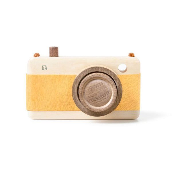 Fanny And Alexander Wooden Zoom Camera – Sunflower Yellow