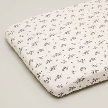 Garbo&Friends Muslin Fitted Sheet – Bluebell