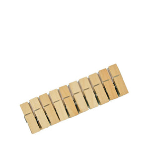 Glückskäfer Child's Wooden Clothes Pegs - 10 Pieces