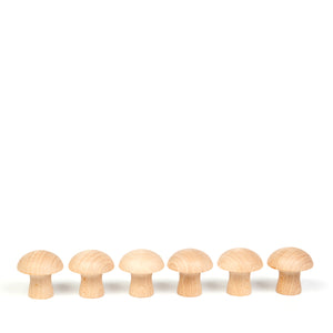 Grapat 6 Mushrooms - Natural Wood