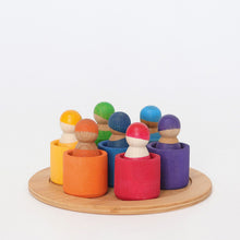 Grimm’s 7 Rainbow Friends in Bowls - Elenfhant