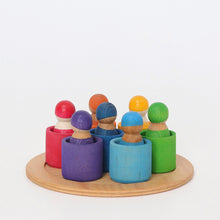 Grimm’s 7 Rainbow Friends in Bowls - Elenfhant