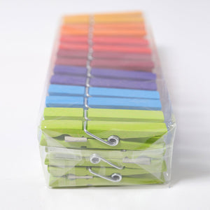 Grimm's Rainbow Clothespins - Set of 42