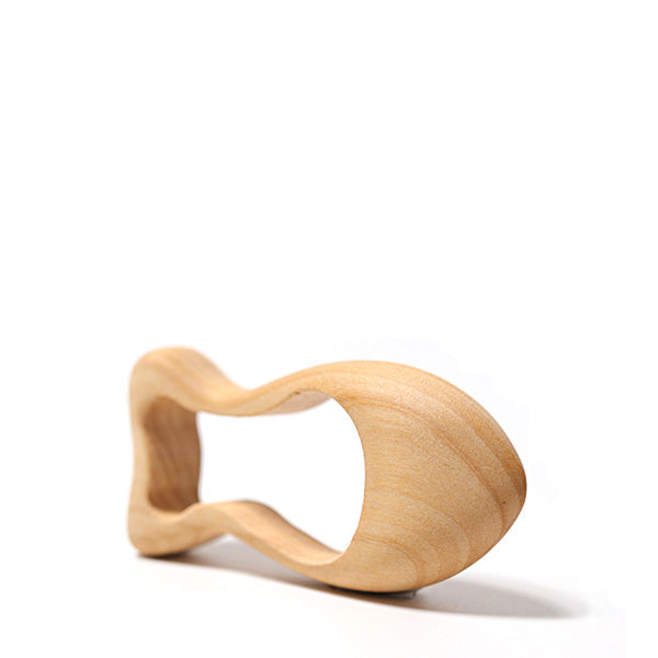 Grimm's Wooden Rattle - Fish Wilma