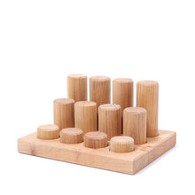 Grimm's Stacking Game Small Rollers - Natural