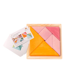 Grimm’s Tangram incl. Templates – Orange/Pink