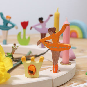 Grimm’s Decorative Figure - Ballerina Orange Blossom