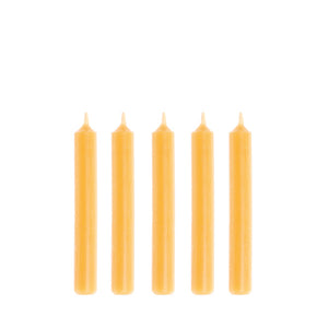 Grimm’s Amber 10% Beeswax Candles – 20 Pieces