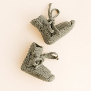 Hvid Knitted Booties – Artichoke