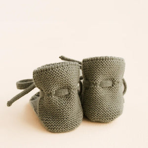 Hvid Knitted Booties – Artichoke