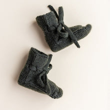 Hvid Knitted Booties – Pine