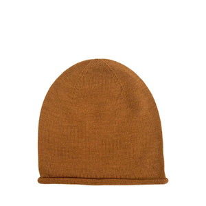 Hvid Knitted Beanie Efa - Rust