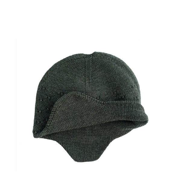 Hvid Knitted Hat Dua - Pine