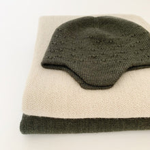 Hvid Knitted Hat Dua - Pine