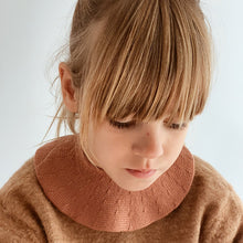 Hvid Knitted Collar - Brick