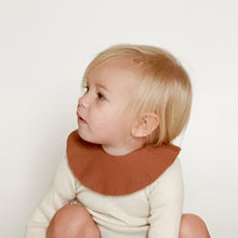 Hvid Knitted Collar - Brick