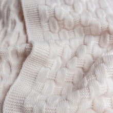 Hvid Knitted Scarf Fiona - Off White