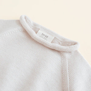 Hvid Sweater Georgette - Off White