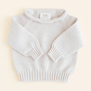 Hvid Sweater Georgette - Off White