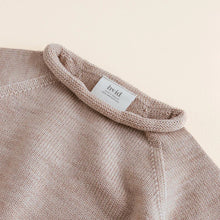 Hvid Sweater Georgette - Sand