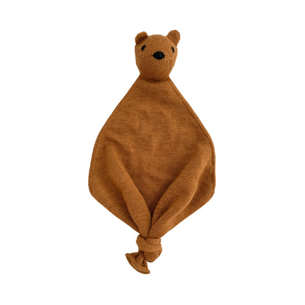 Hvid Teddy Tokki Cuddle Cloth – Rust