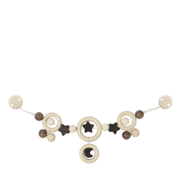 Heimess Nature Pram Chain - Moon and Star