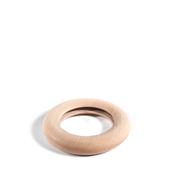 Hohenfried Wooden Rattle - Running Ring Inside